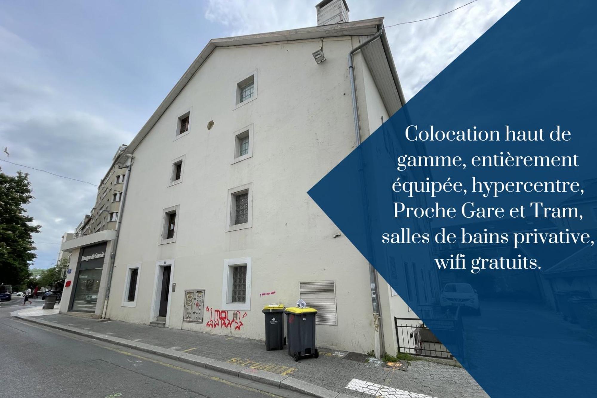 La Coloc Choco: Central Coliving with Private Rooms & Amenities Annemasse Exterior photo